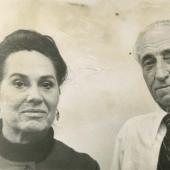 Jean Gundlach with Harry Bridges