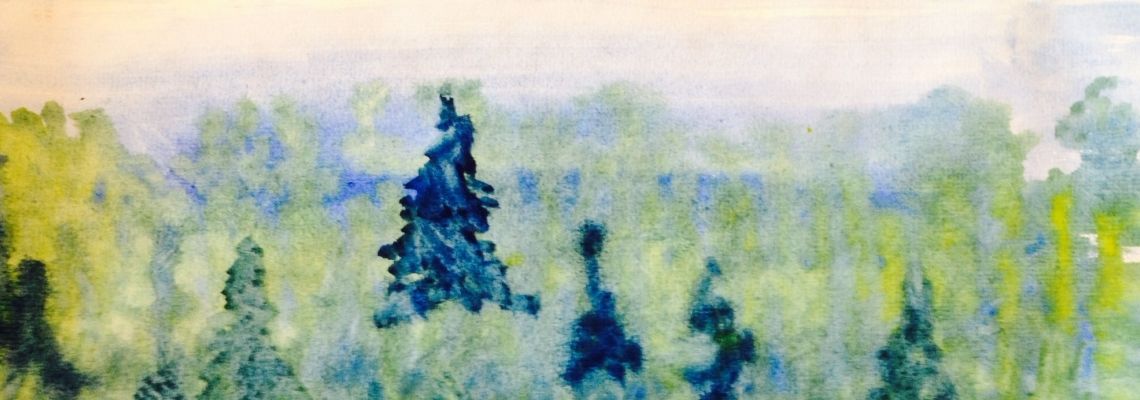 Banner by Joanne Mitchell. Art created at Elderwise.